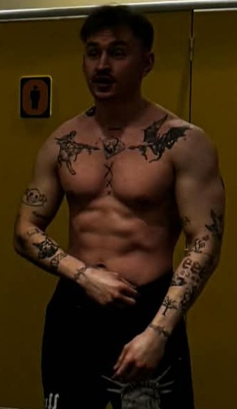 Przemiana Dawida po: 95 kg